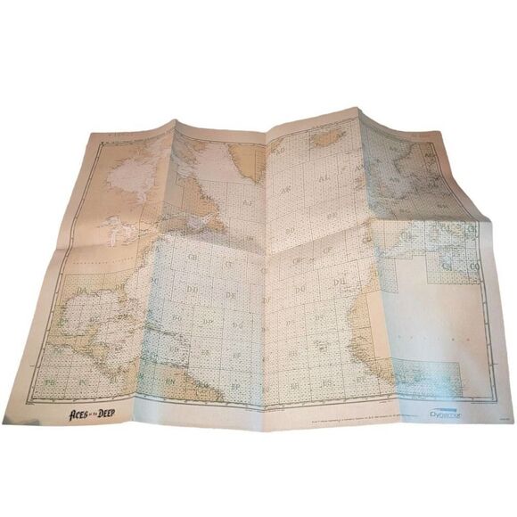 Vintage ACES of the DEEP PC Game 3.5" Disks MS-DOS 5.0 Dynamix Big Box - Picture 5 of 6